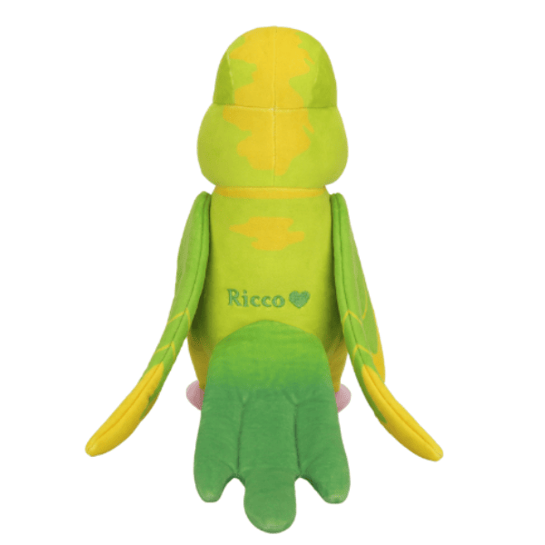 Ricco The Green-Pied Parrot Plush