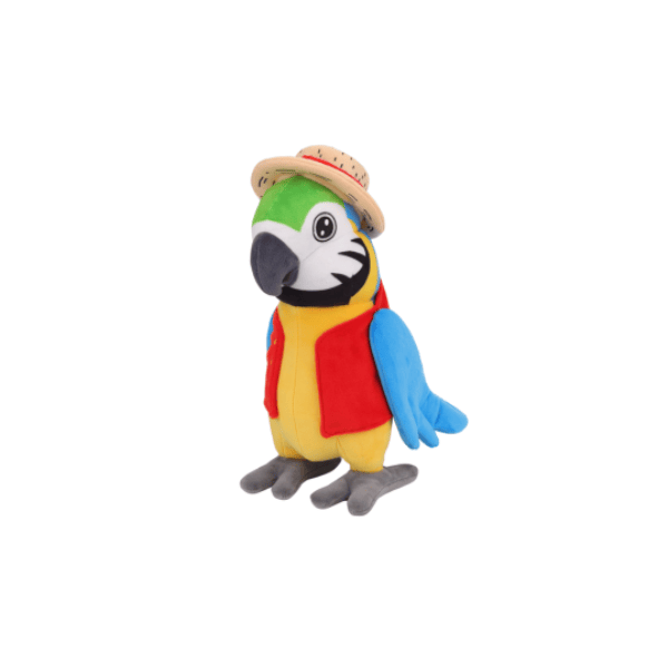 Straw Hat Parrots Plush